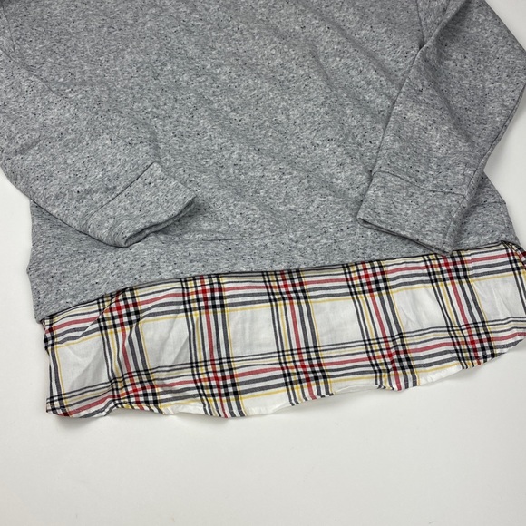 Izod Tie Front 2-Fer Sweatshirt NWT Size M Women’s - Picture 9 of 11